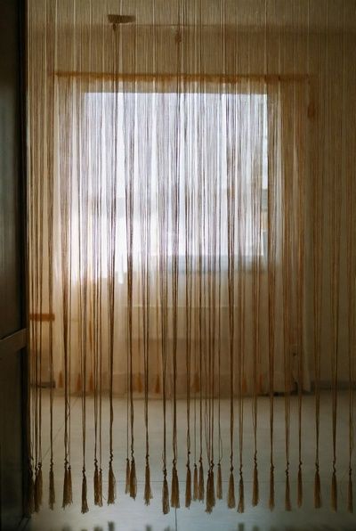 Райдужні та градієнтні штори-нитки | Welwet