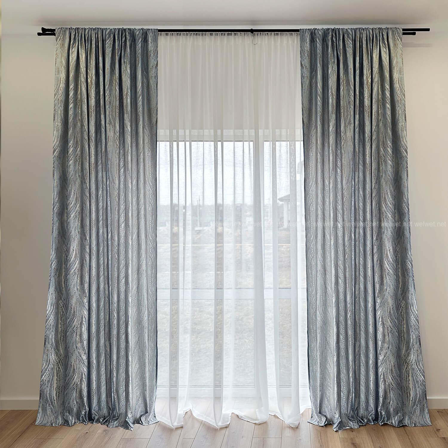 Як поєднувати штори і тюль для створення елегантного інтер'єру | Welwet