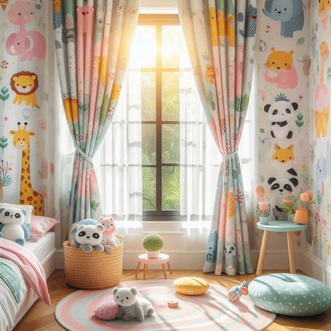 Як вибрати штори для дитячої кімнати | Інтернет-магазин Welwet