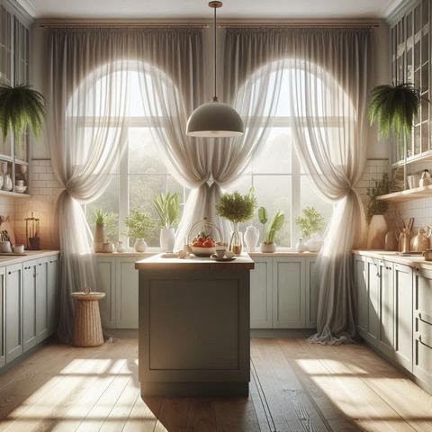 Навіщо вибирати тюль спеціально для кухні | Welwet