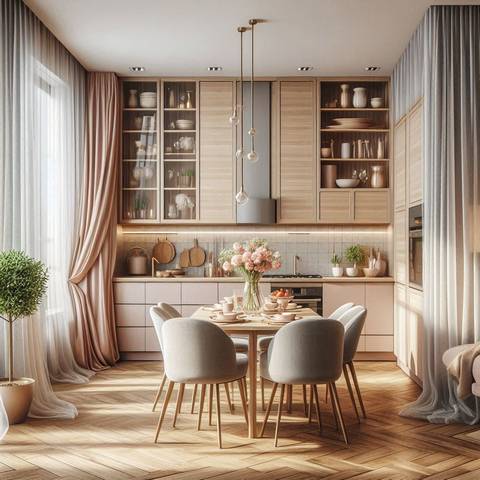 Вибір правильного тюлю для вашої кухні | Welwet