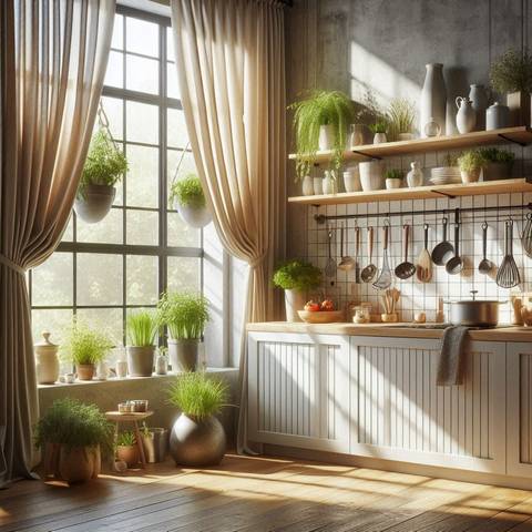Кухонні фіранки надають стилю і затишку вашій кухні | Welwet
