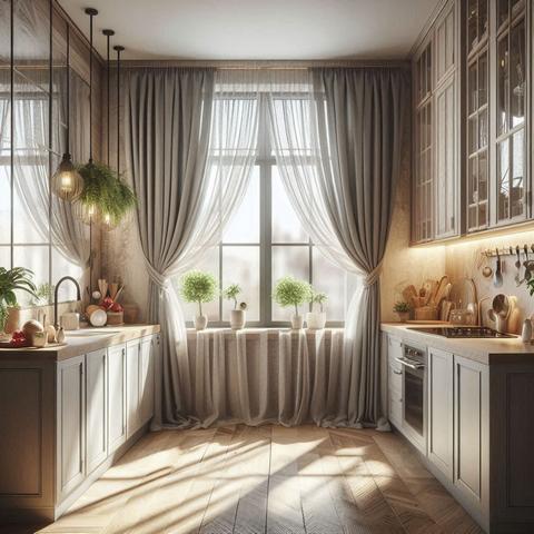 Під час вибору кухонних фіранок, неправильний розмір і невідповідний стиль можуть істотно вплинути на зовнішній вигляд і функціональність | Welwet