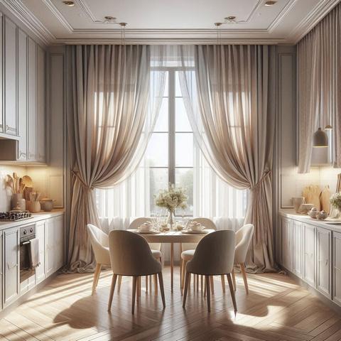 Під час вибору кухонних фіранок необхідно врахувати свій бюджет | Welwet