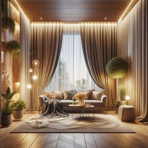 Штори з рогожки пропонують різноманітність стилів і варіантів | Welwet