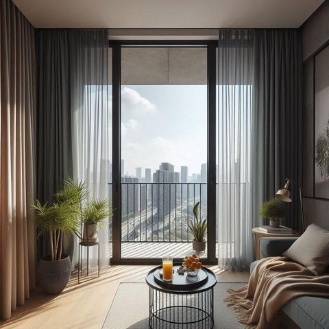 Чому потрібні спеціальні штори для балкона і лоджії | Welwet