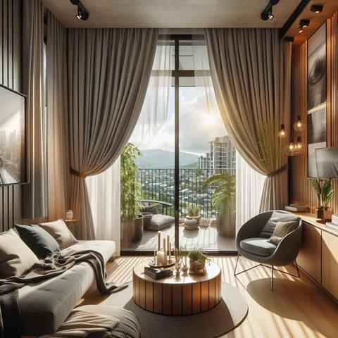 Як вибрати відповідну тканину для штор на балкон або лоджію | Welwet