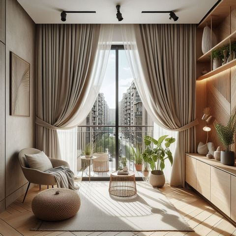 Підбір штор на балкон за критеріями | Welwet