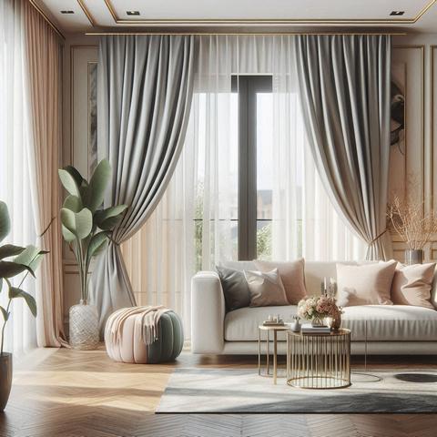 Готові комплекти штор надають вам дивовижне поєднання стилю, зручності та доступності | Welwet