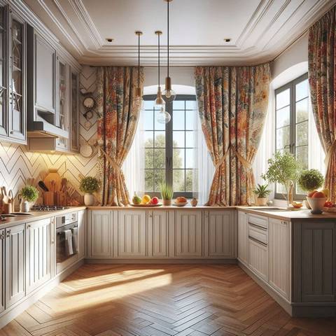 Вибір висоти розвішування карниза зі шторами | Welwet