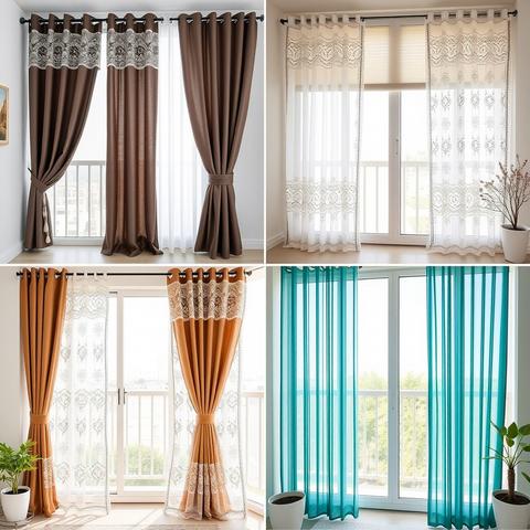 Штори на балконі: 10 ідей для стильного декору та затишку | Welwet