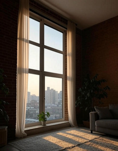 Тюль з матовою текстурою дасть змогу створити цікавий контраст глянцевим поверхням | Welwet