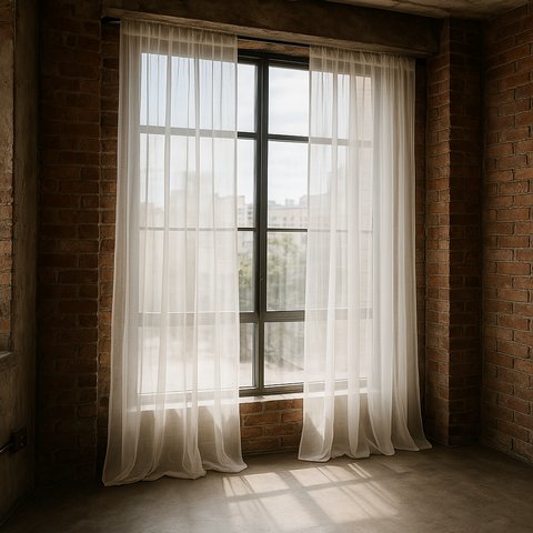 Оформлення вікон - стильні асиметричні рішення асиметричних завіс | Welwet