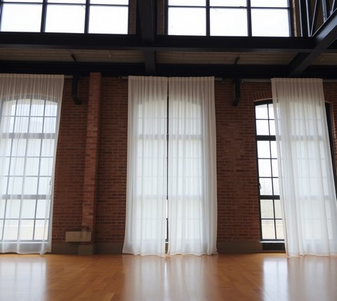 Тюль для зонування простору і відділення функціональних зон | Welwet