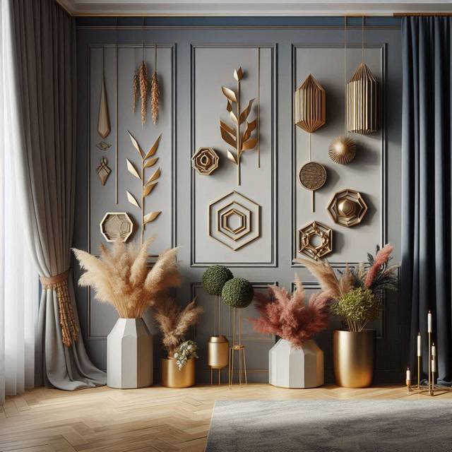 Акцентні поєднання штор і стін, що акцентують увагу - Welwet