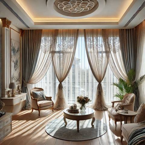 Різниця між шторами і тюлем | Welwet